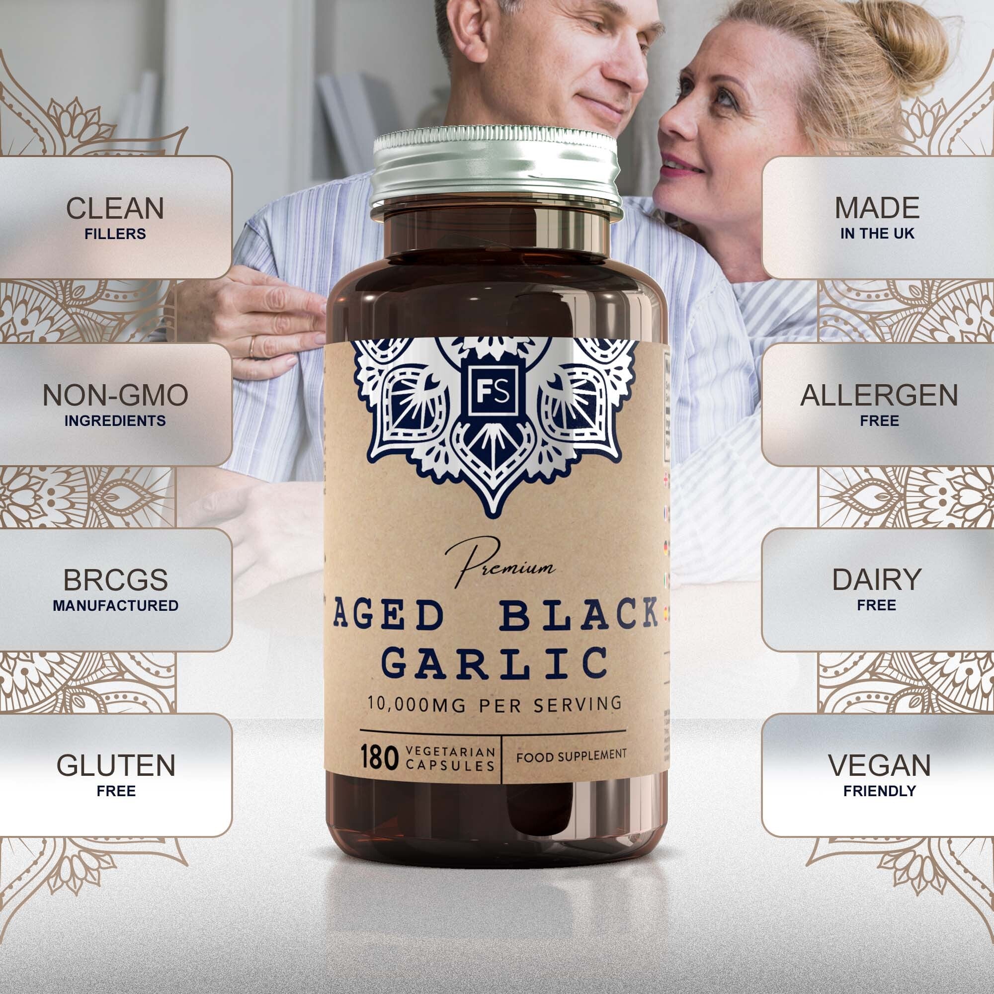 Aged Black Garlic 10,000mg
