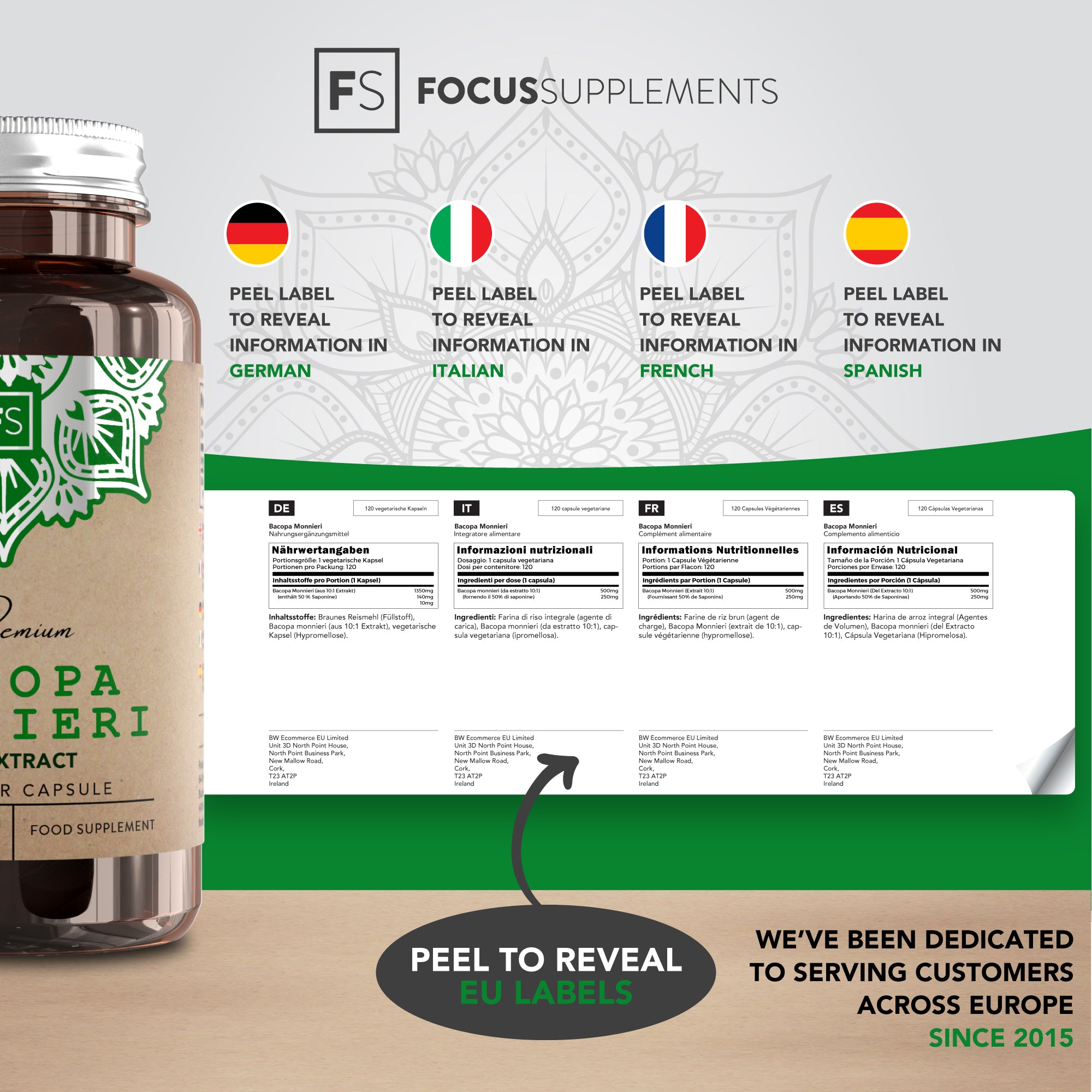 Bacopa Monnieri 10:1 Extract
