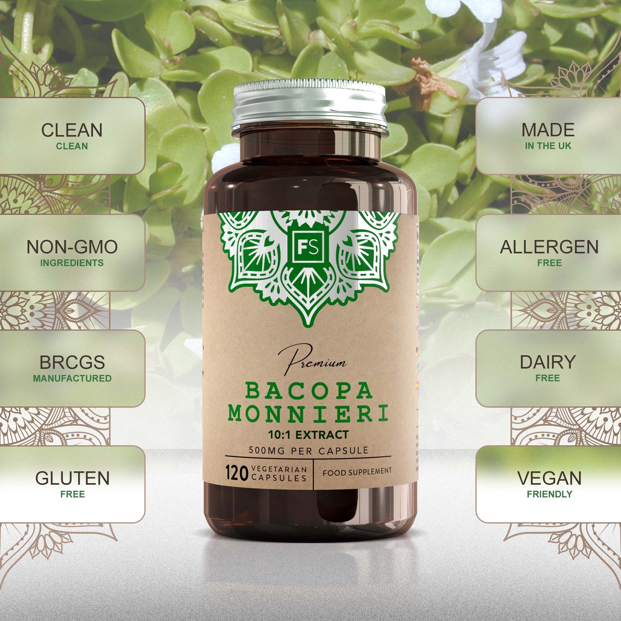 Bacopa Monnieri 10:1 Extract