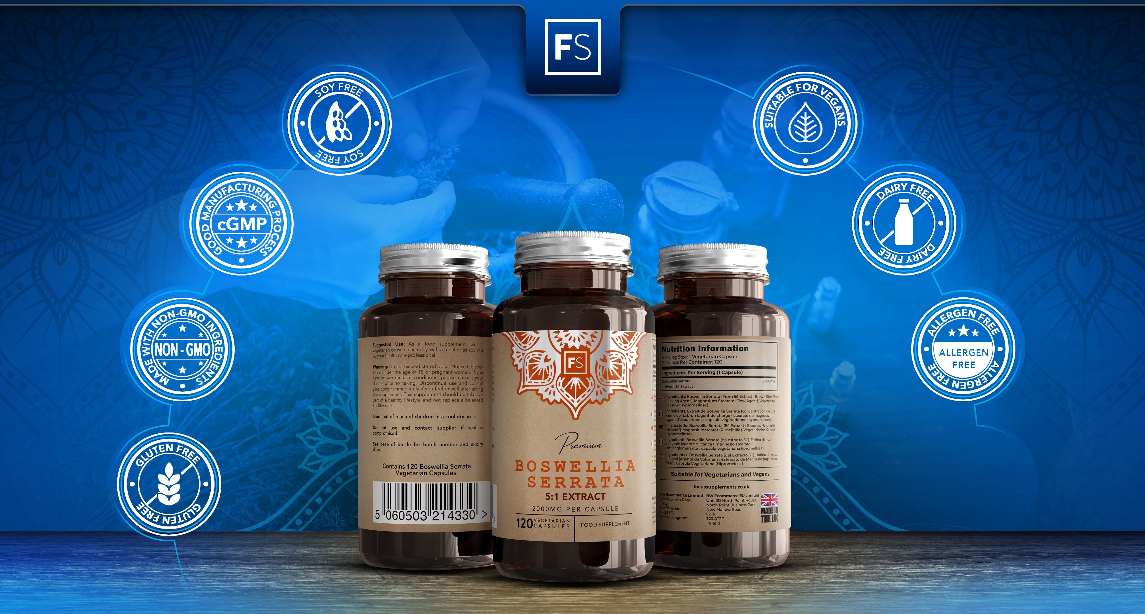 Boswellia Serrata 5:1 Extract