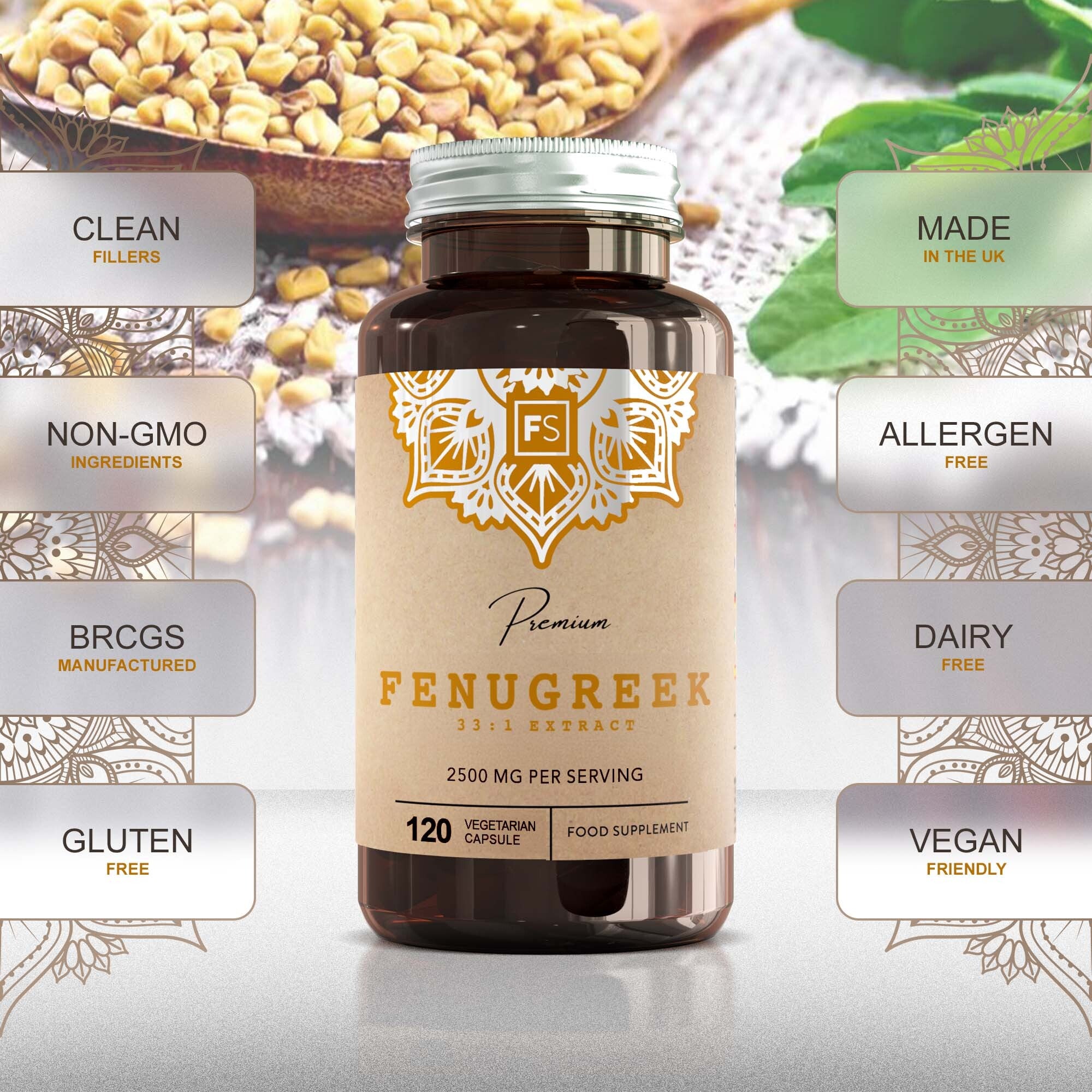 Fenugreek 33:1 Extract