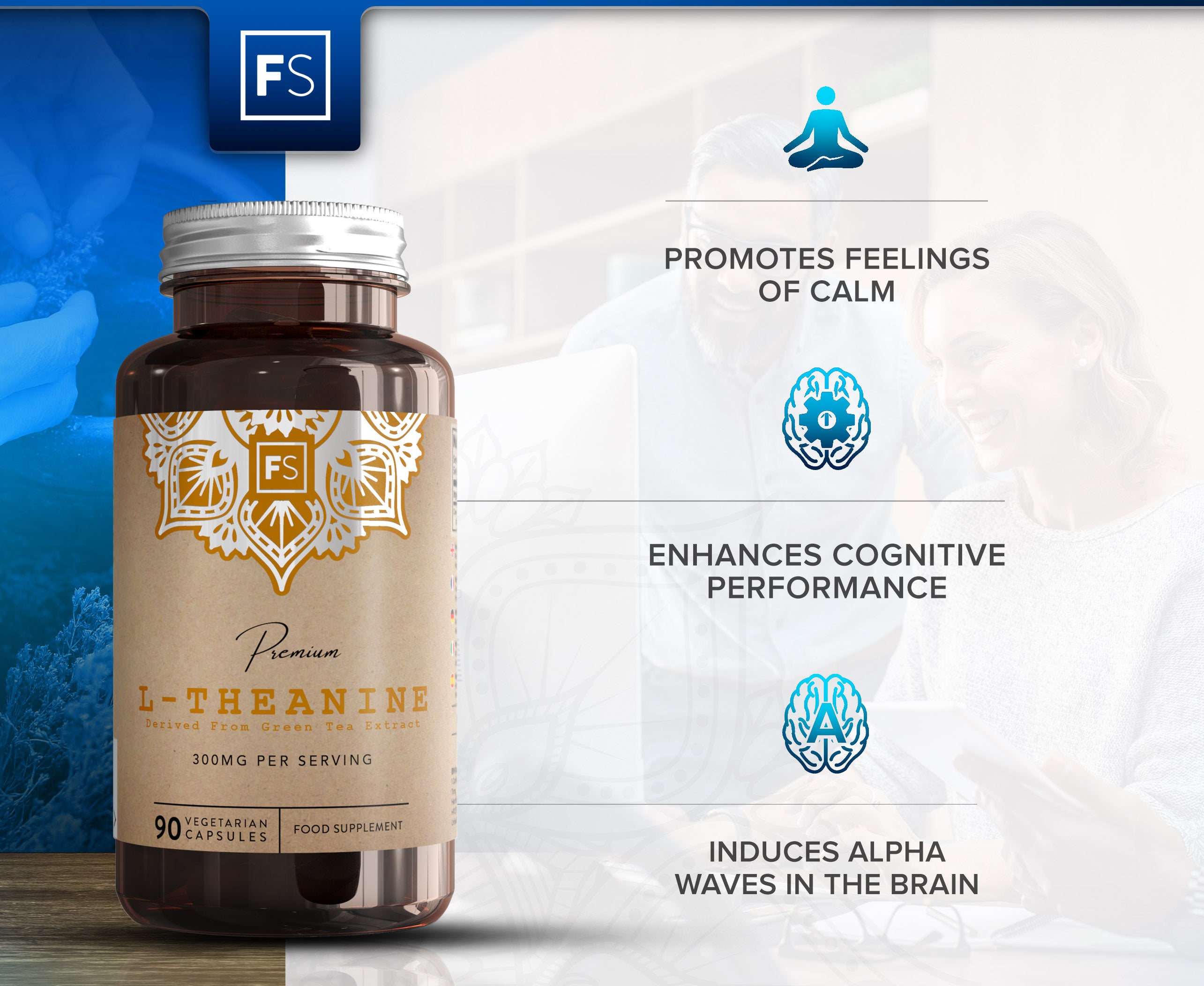 L-Theanine (From Green Tea Extract)
