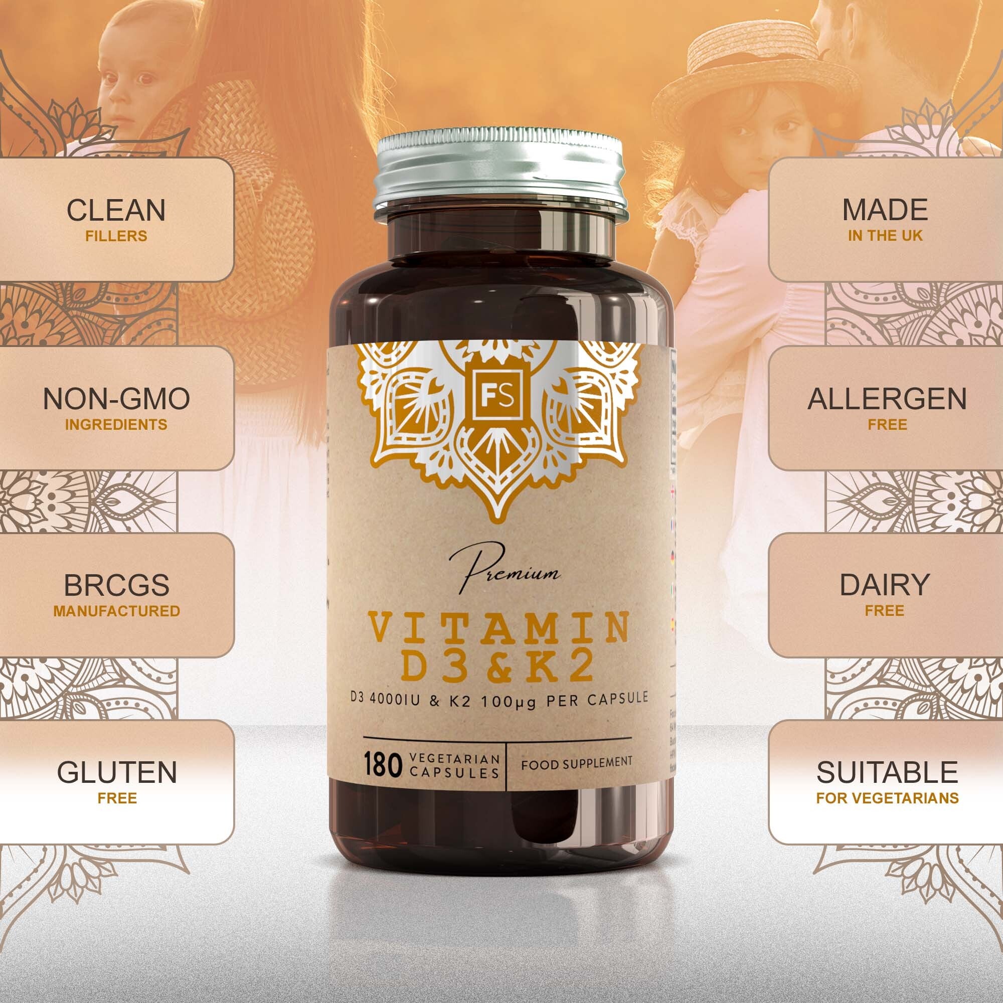 Vitamin D3 & K2
