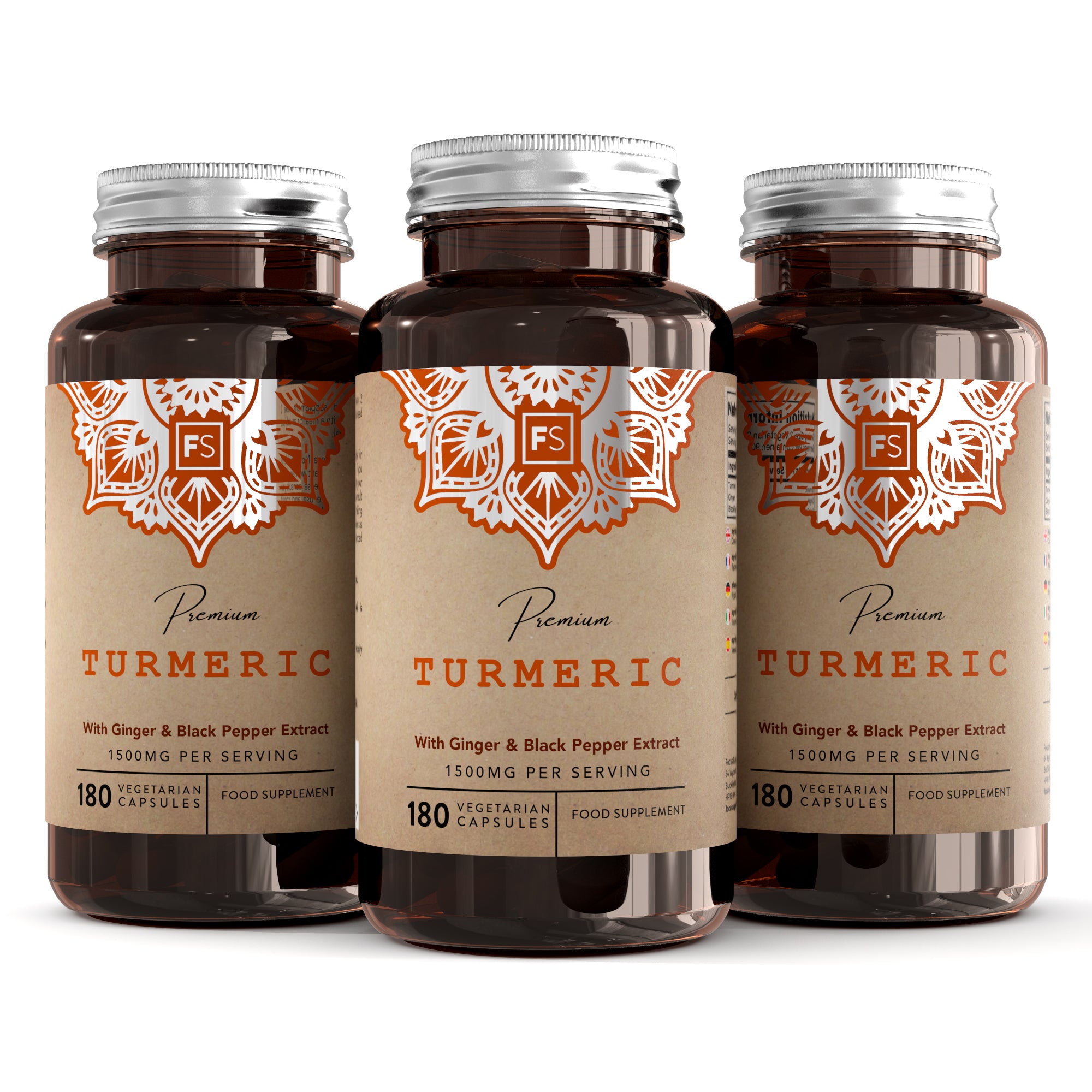 Turmeric, Ginger & Black Pepper Extract