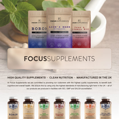 Lion’s Mane 50:1 Extract 2000mg