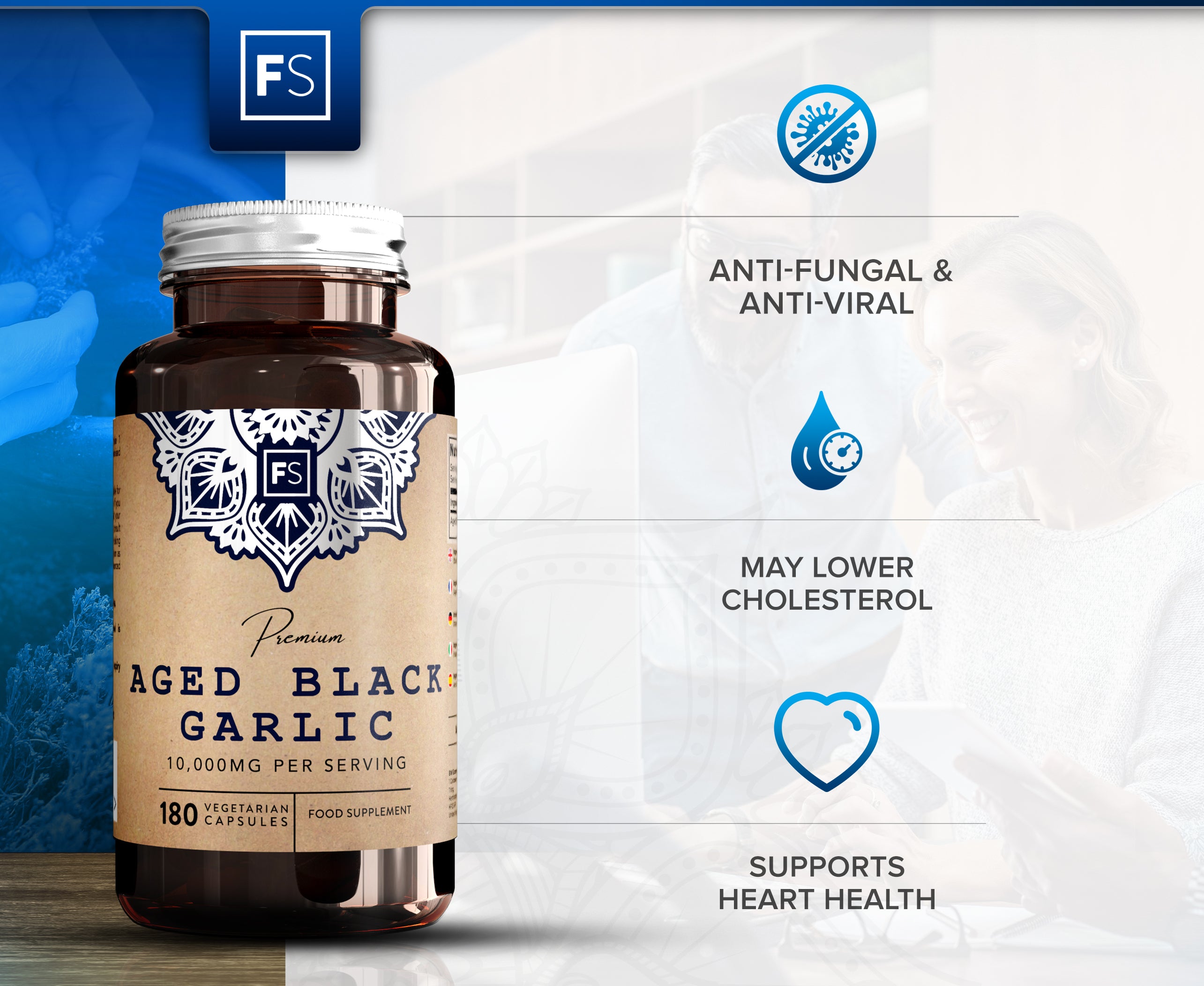Aged Black Garlic 10,000mg