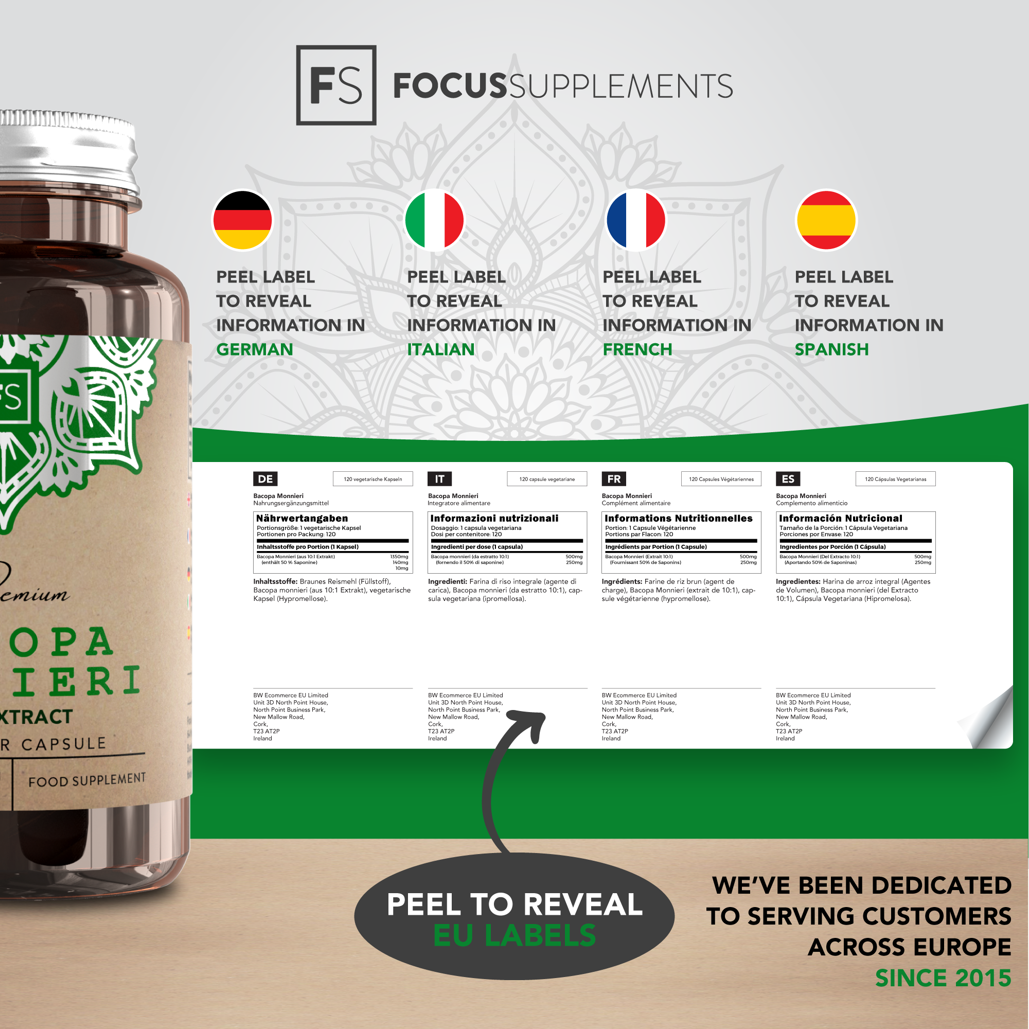 Bacopa Monnieri 10:1 Extract