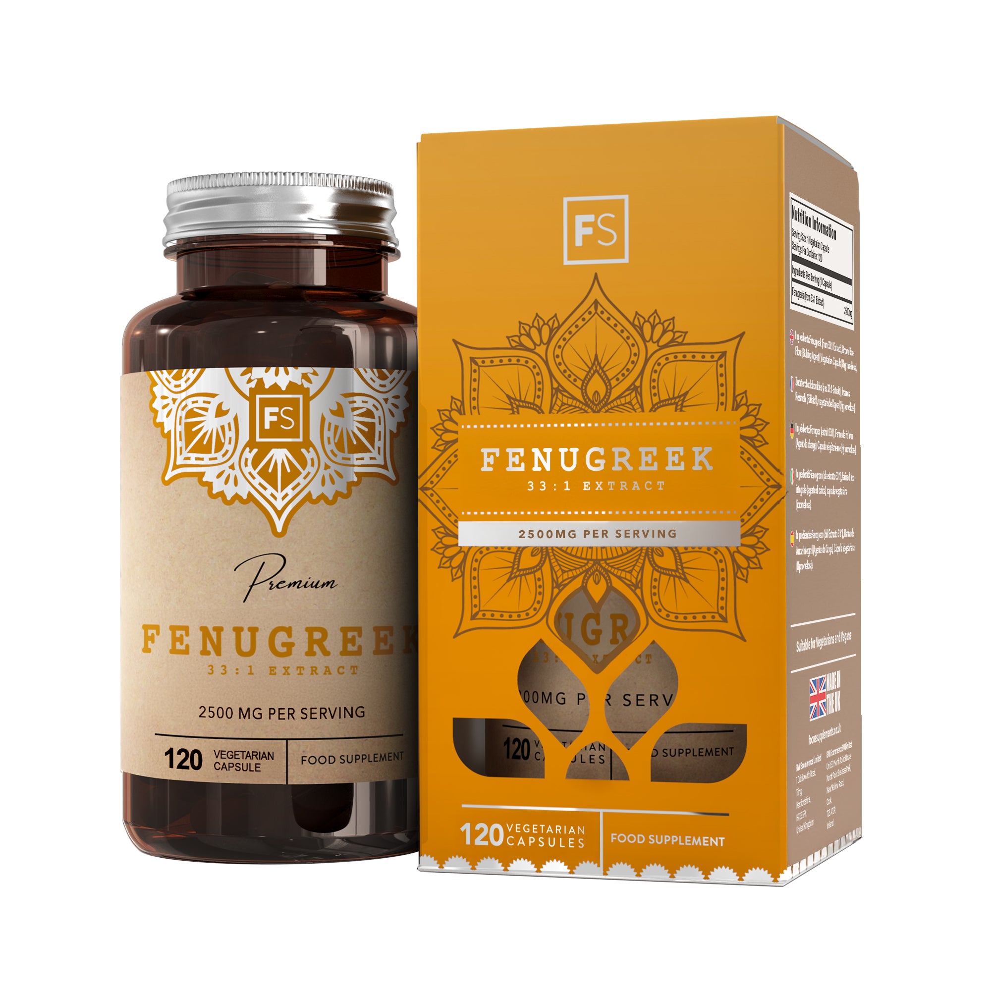 Fenugreek 33:1 Extract
