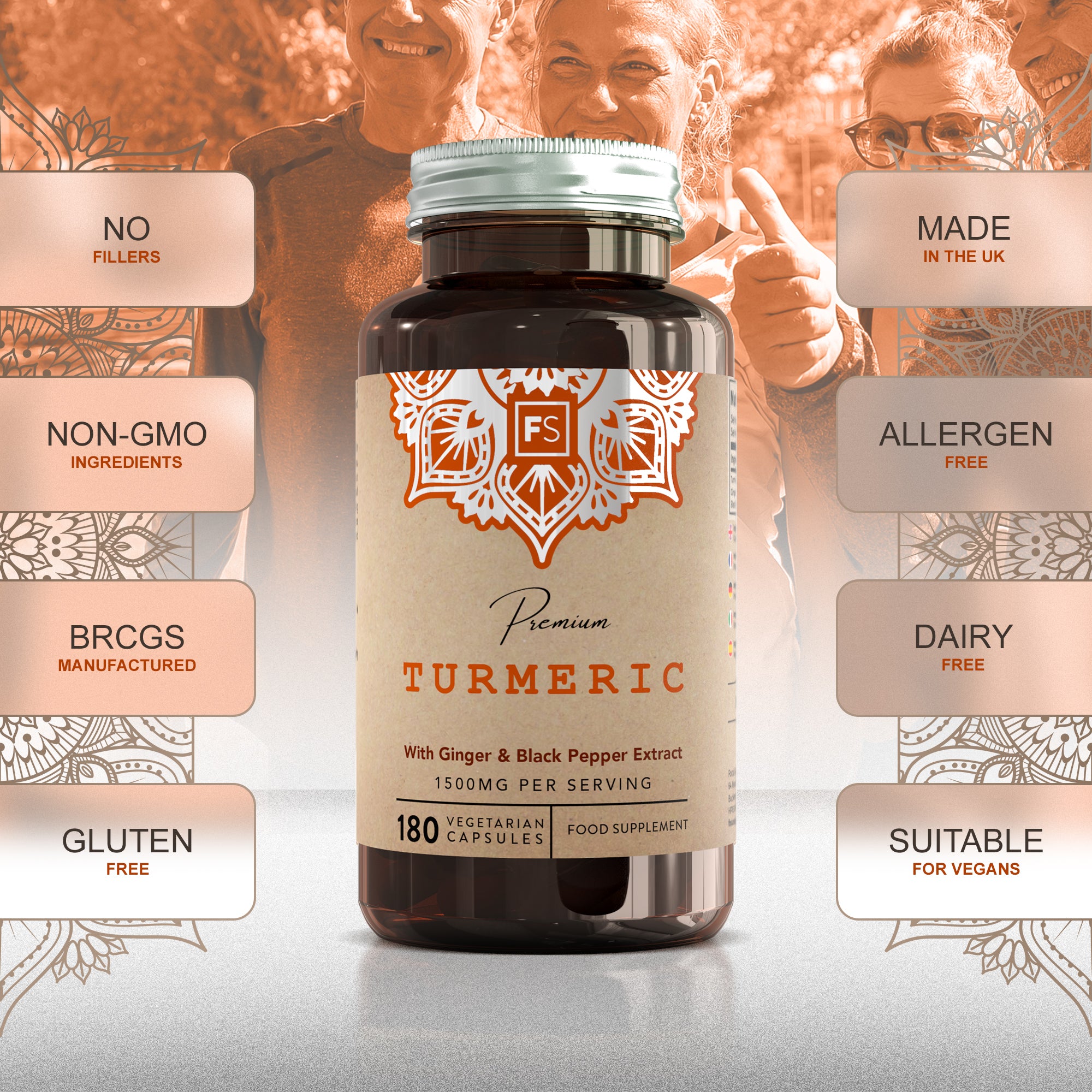 Turmeric, Ginger & Black Pepper Extract