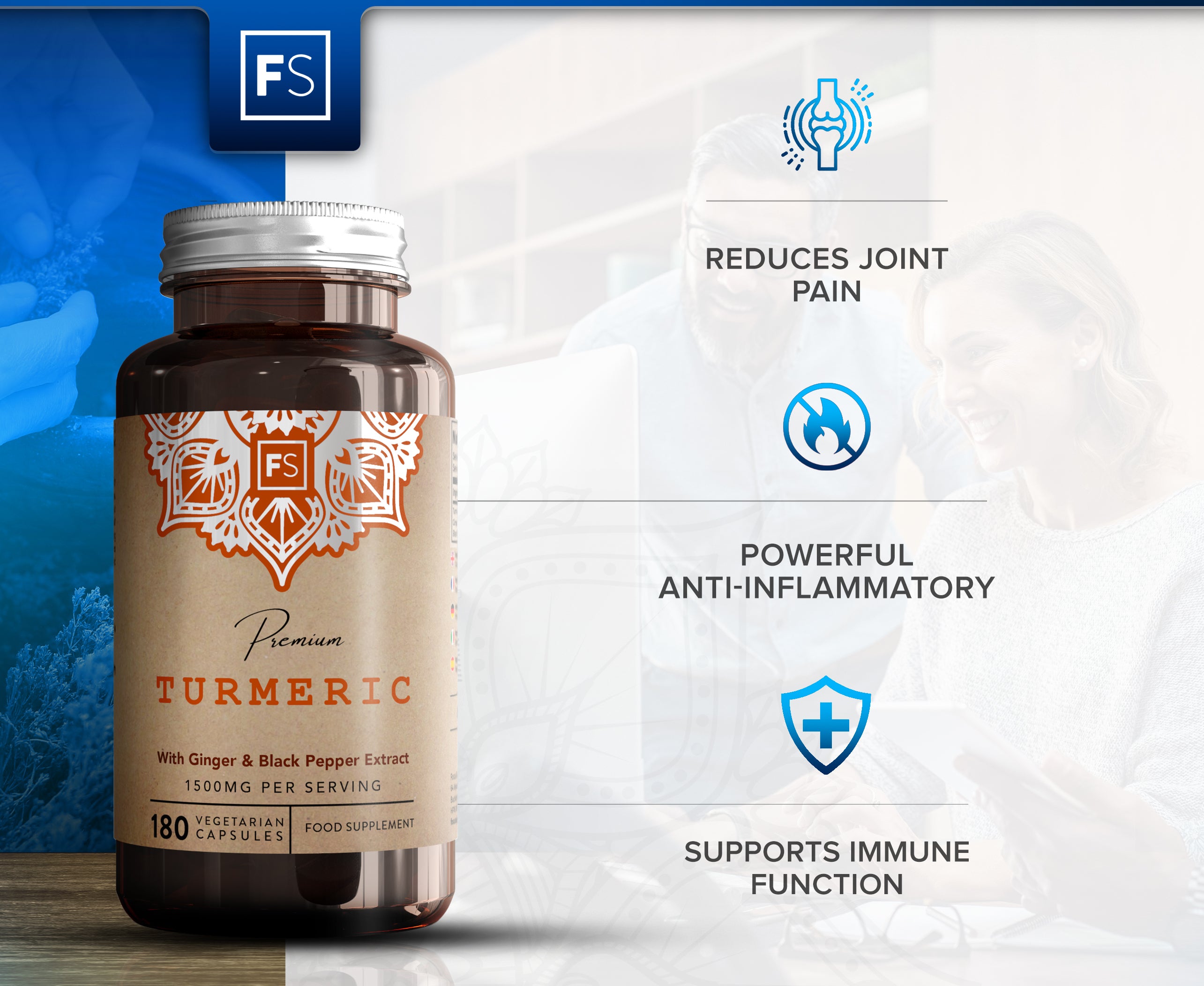 Turmeric, Ginger & Black Pepper Extract