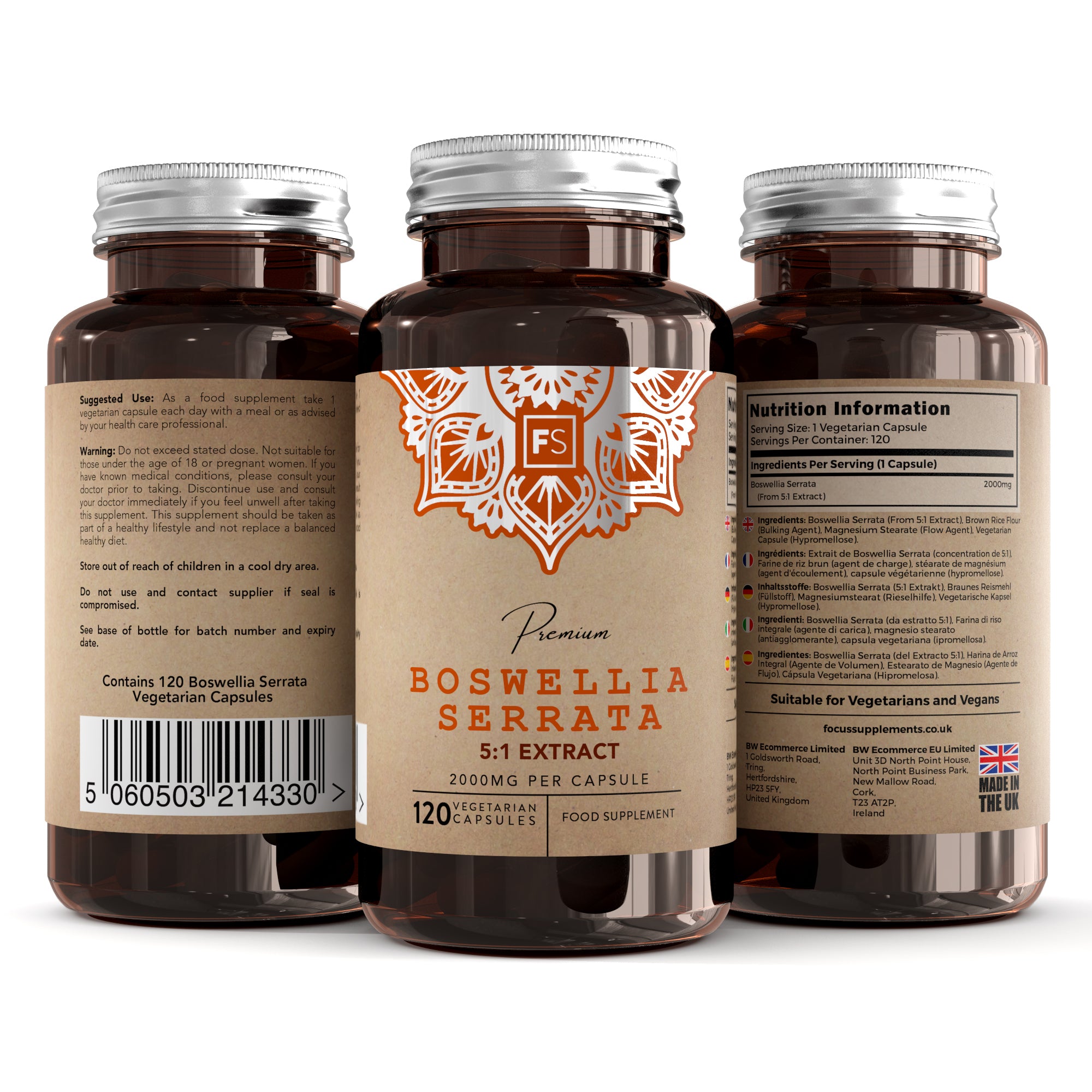 Boswellia Serrata 5:1 Extract