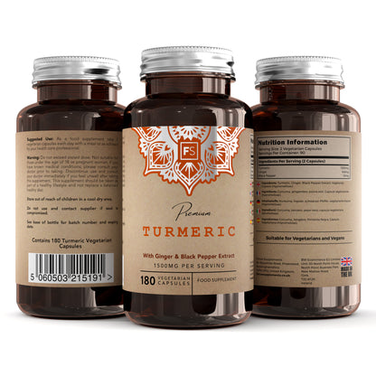 Turmeric, Ginger & Black Pepper Extract